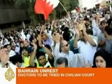 Bahrain medics to face civilian court retrial
