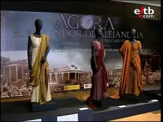 Vestuario de Agora, último film de Amenabar