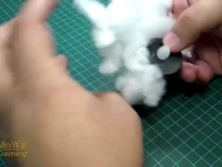 How to Make Burning Wreck Marker Terrain for Warhammer 40k