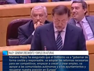 Rajoy: Generar crecimiento y empleo en Asturias