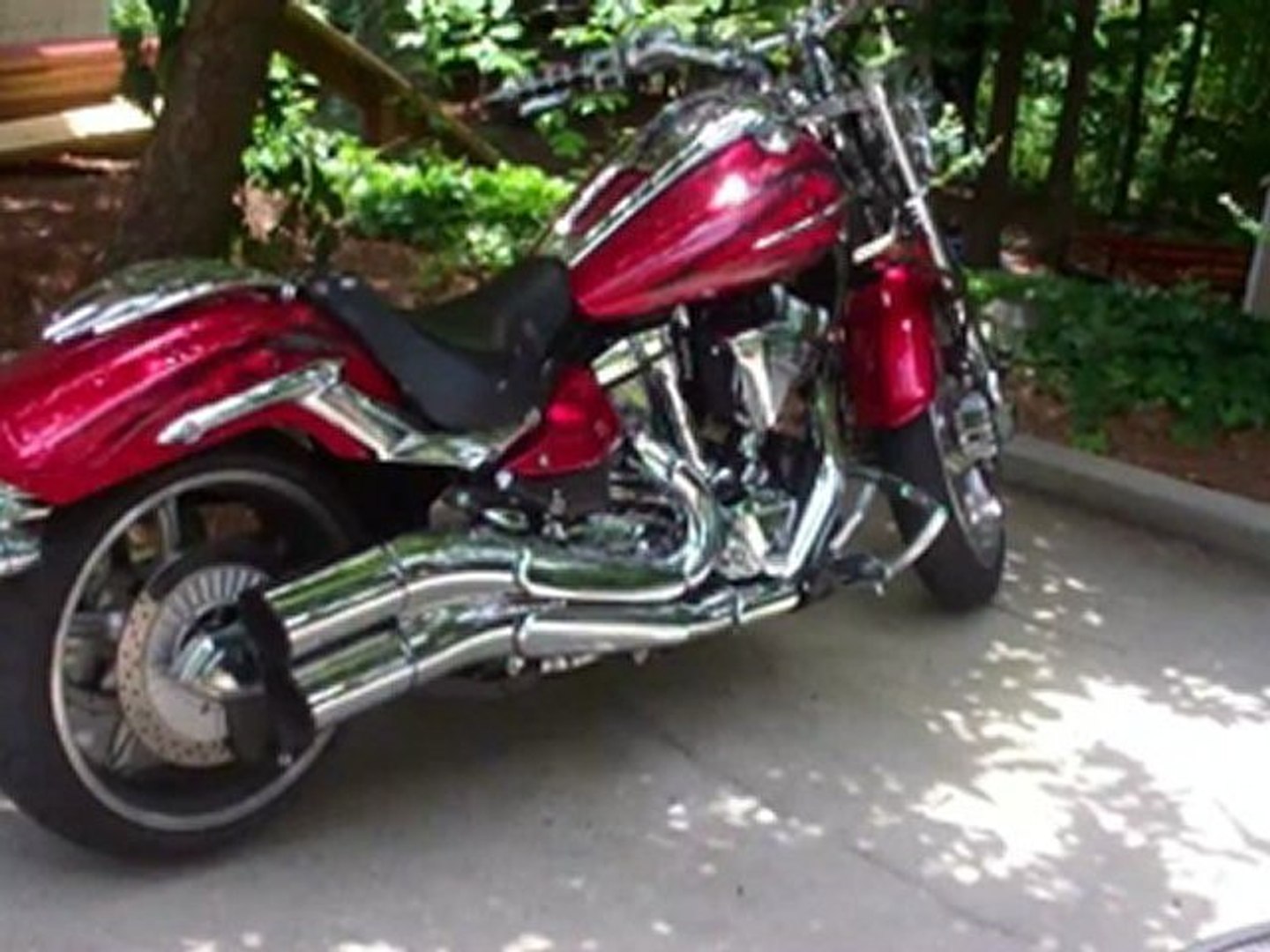 Yamaha Raider Custom Exhaust By Elite Motosports Video Dailymotion