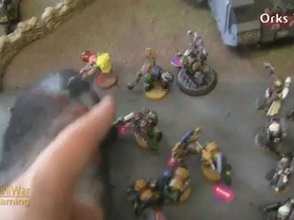 Space Marines vs Orks Planetstrike Warhammer 40k Battle Report - Part 3/3 - Beat Matt Batrep