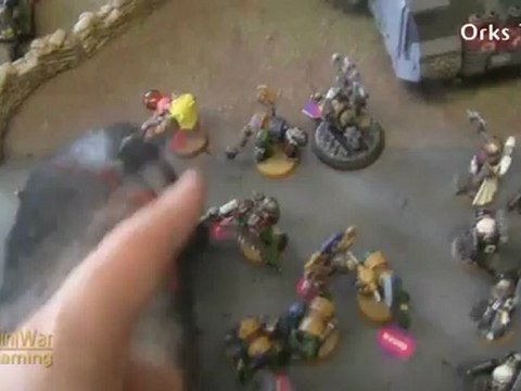 Space Marines vs Orks Planetstrike Warhammer 40k Battle Report - Part 3/3 - Beat Matt Batrep