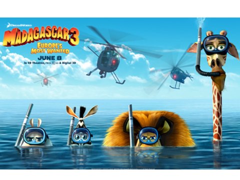 Madagascar 3: Europe's Most Wanted Movie Review - Ben Stiller, Chris Rock