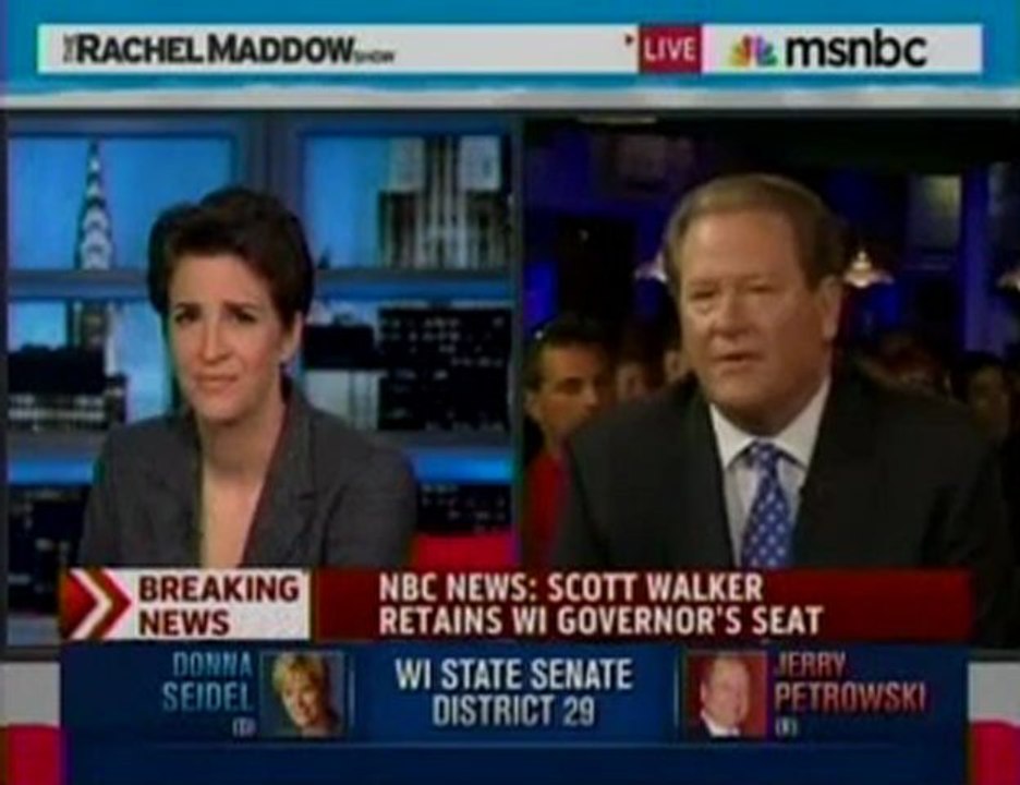 Ed Schultz On Walker Recall Win: He Could "Be Indicted In The Next Few Days"