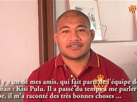 1ère rencontre avec Sona Taumalolo
