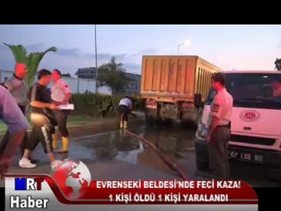 EVREVSEKİ BELDESİ'NDE KAZA!