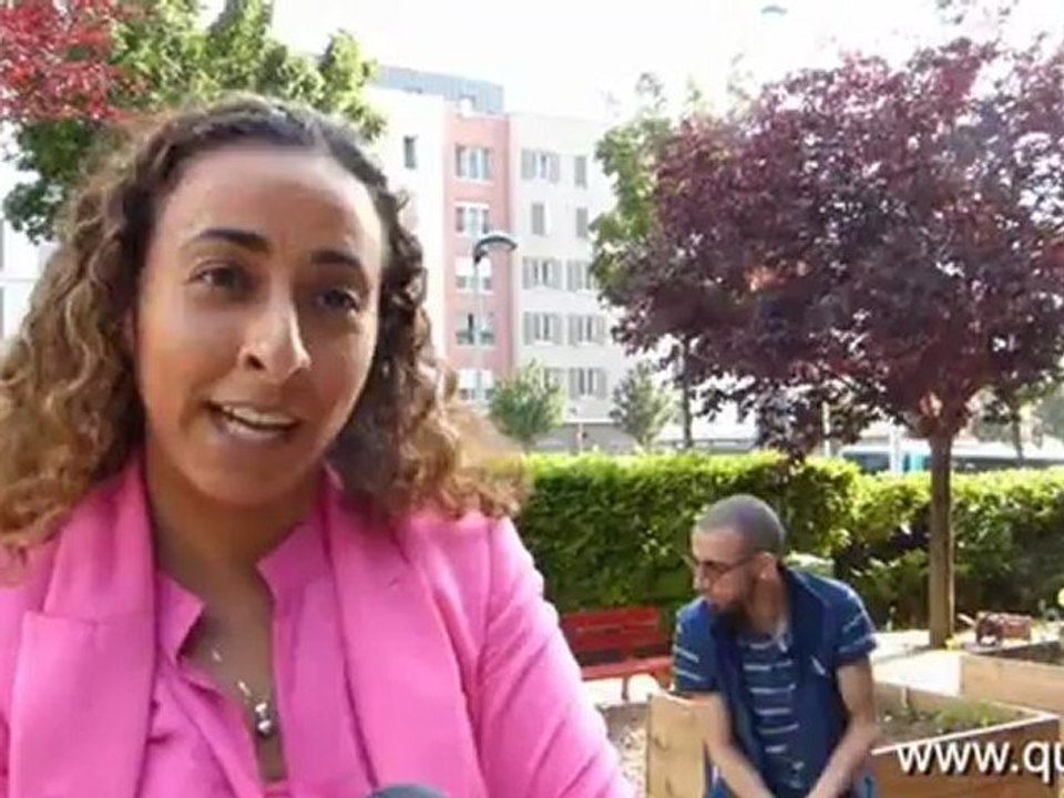 Le jardin solidaire de Nanterre