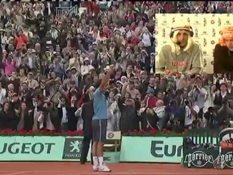 Mercredi 6 juin 2012 - Federer vs Soderling - Fabien & Thomas