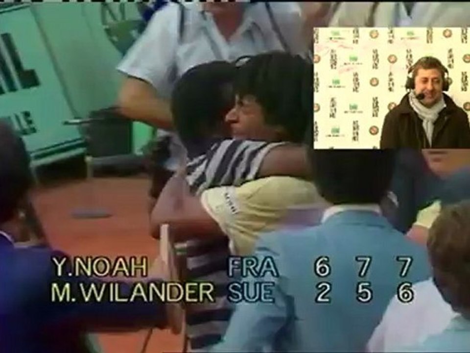 Mercredi 6 juin 2012 - Noah vs Wilander - Samuel