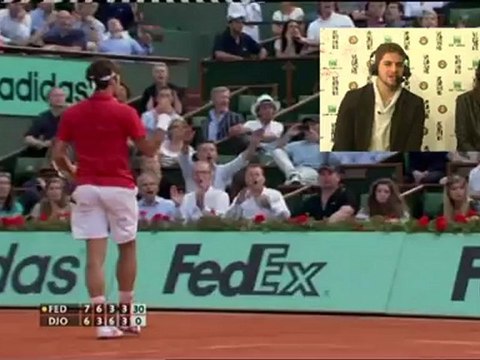 Mercredi 6 juin 2012 - Federer vs Djokovic - Yair & Déborah