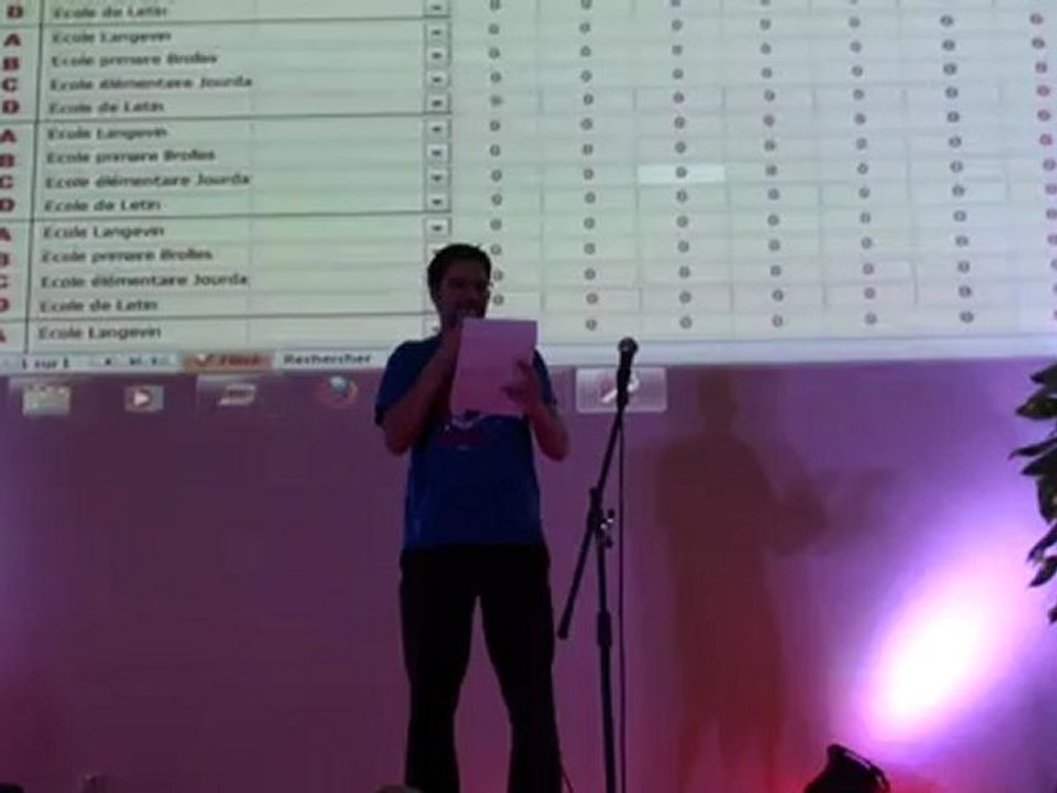 Grand Slam Inter Ecoles 2012 - Bobigny école Langevin