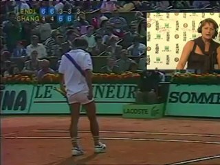 Mercredi 6 juin 2012 - Chang vs Lendl - Frédérique