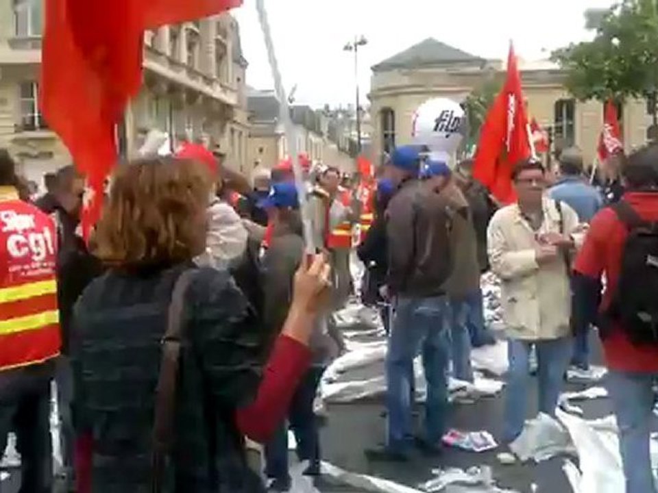 Manif FILPAC CGT, Paris 4 juin 2012