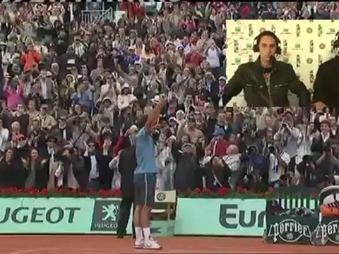 Mercredi 6 juin 2012 - Federer vs Soderling - Pierre & Karim