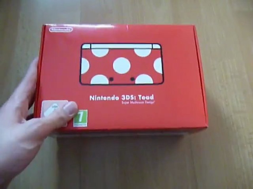 3DS Collector Toad - Unboxing