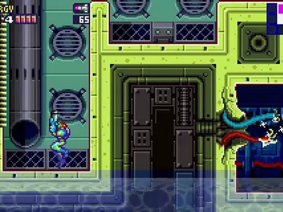 Let's Play Metroid Fusion (German) Part 4 - Nasse und heiße Sachen