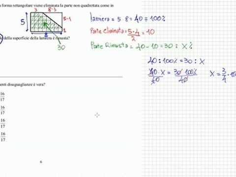 INVALSI 2008 terza media matematica soluzioni quesiti c13 c14 c15