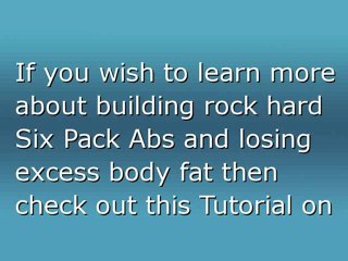 The Benefits of having six pack Abs