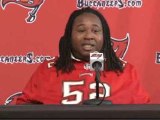 Paralyzed Rutgers Player Meets with New Buccaneers Teammates