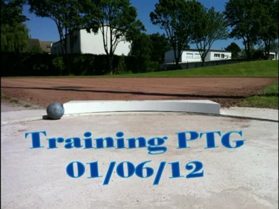 training PTG 01.06.12