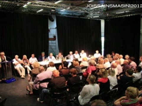 Maryse JOISSAINS MASINI, réunion publique Venelles