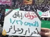Syrian activists support an armed uprising