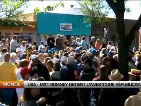 Etats Unis Mitt Romney obtient l’investiture républicaine