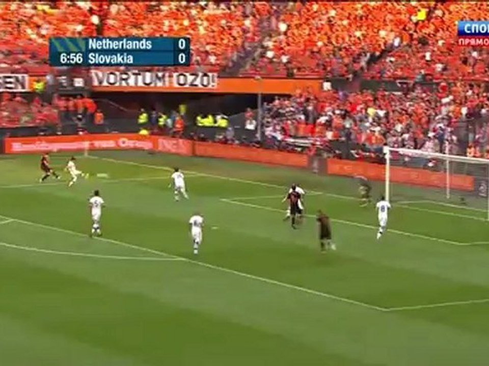 Netherlands 1  - 0 Slovakia >>  Afellay  [ HD ]