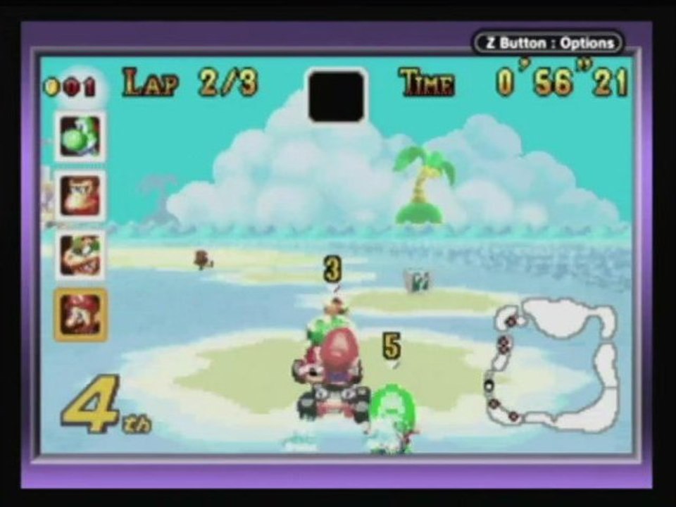 CGRundertow MARIO KART SUPER CIRCUIT for Game Boy Advance Video Game Review