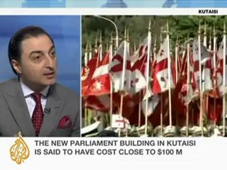 Georgia opens parliament building in Kutaisi