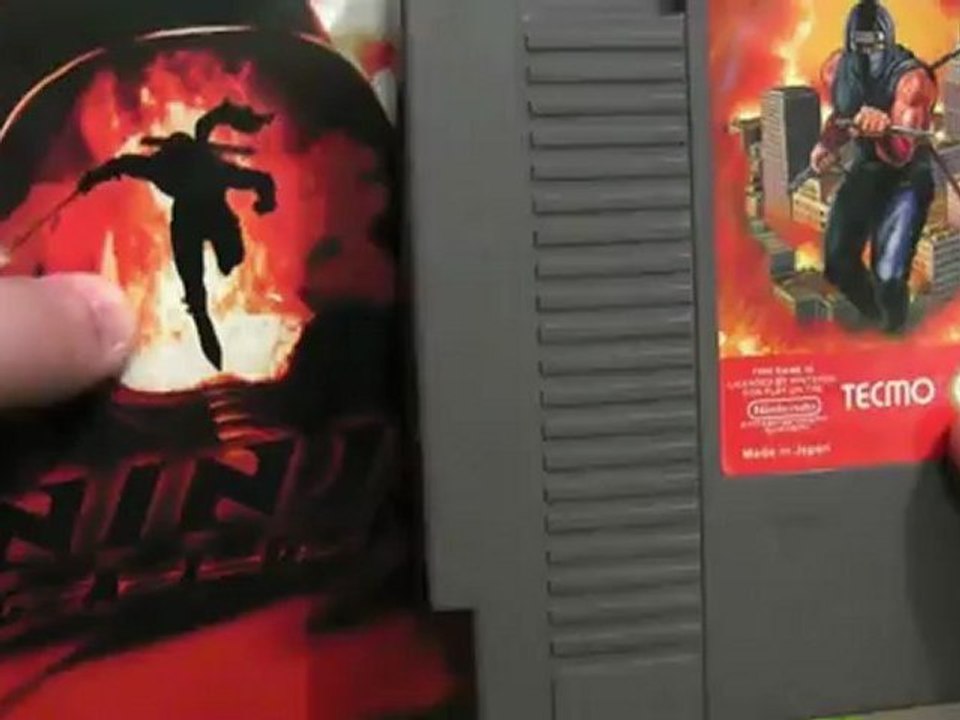 CGRundertow NINJA GAIDEN for NES / Xbox Video Game Packaging Review