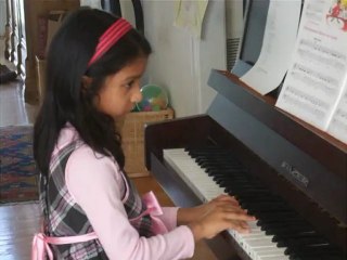 Le morceau de piano de Rochelle