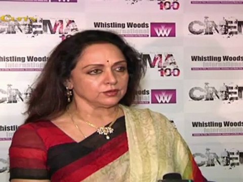 Hema Malini At Whistling Woods 100 years Celebration