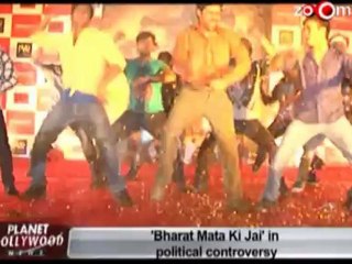 'Bharat Mata Ki Jai' in political controversy