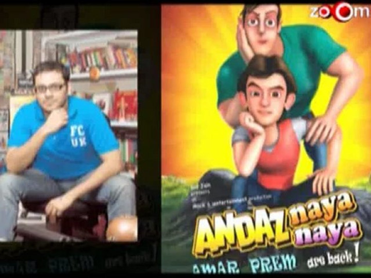 Salman Khan might lend his voice for 'Andaaz Naya Naya' - video Dailymotion