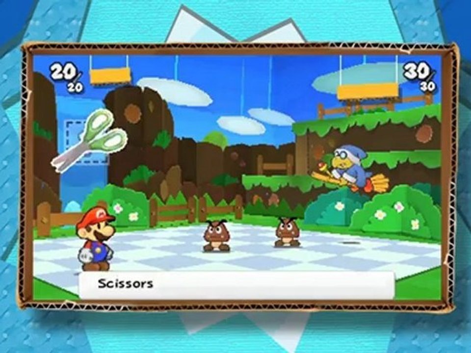 Paper Mario : Sticker Star (3DS) - Trailer E3 2012