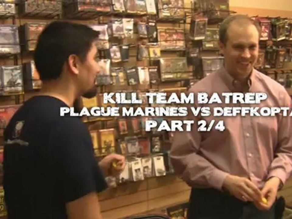 Kill Team Batrep - Plague Marines VS DeffKoptas Part 2/4