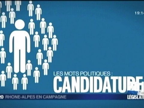 Le mot politique Candidature - Elections Législatives 2012