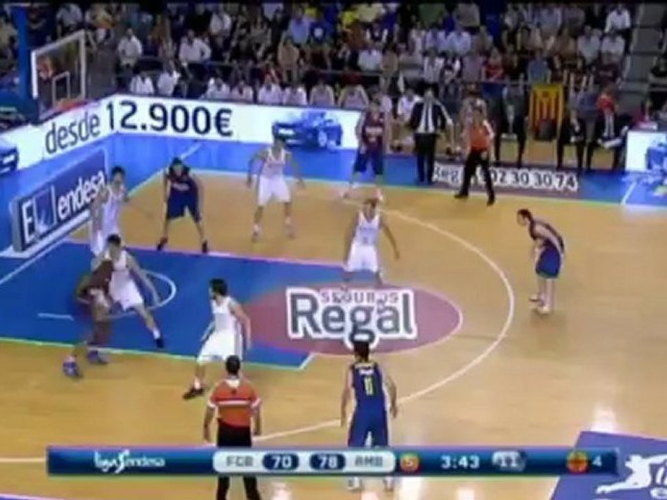 El Regal Barcelona apela a la heroica para apuntarse el 1-0 en la final ACB