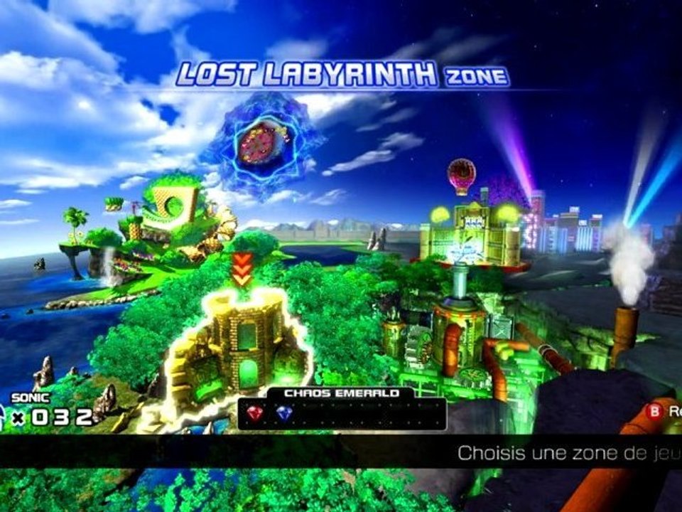 Sonic The Hedgehog 4 Episode 1 [9] Lost Labyrinth Zone, Acte 1