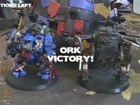 Orks vs Tau Waaagh! Battle Report Rematch part 4/4