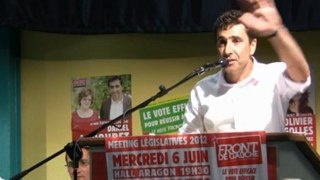 Intervention de Daniel Labouret - Meeting législatives 2012 - Pau 6 juin 2012