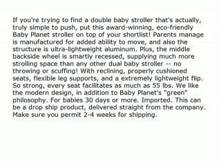 Baby Planet Stroller