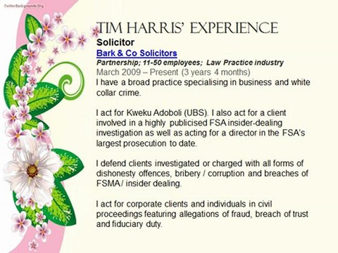 Tim Harris Solicitor at Bark & Co Solicitors