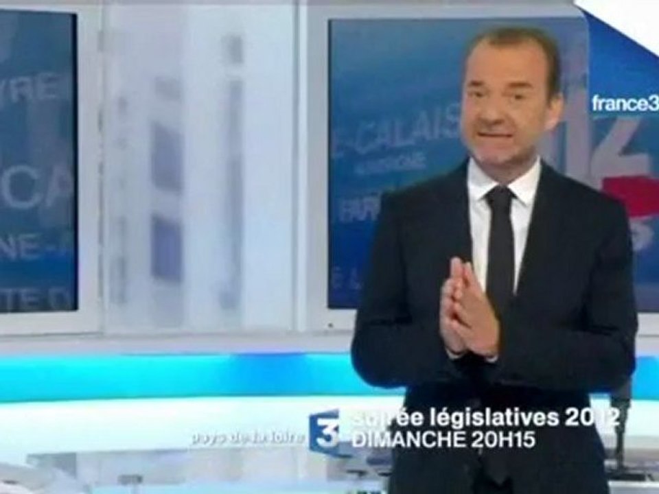 Soirée législatives sur France 3 pays de la Loi...