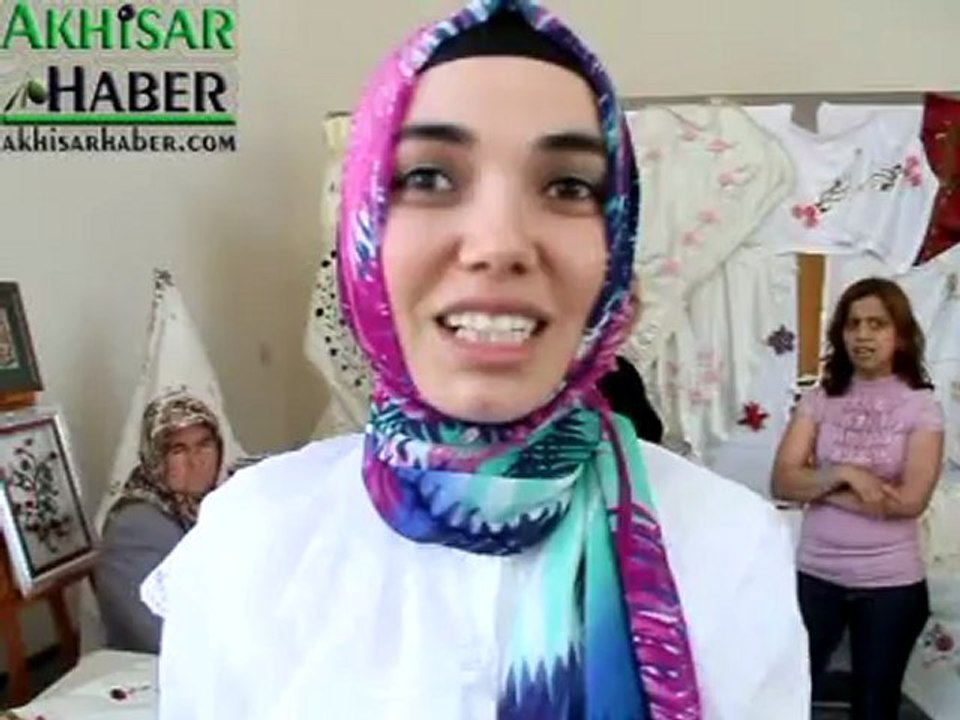 Akhisar Belediyesi Sanat Atölyesi Nakış Kursu Açıldı