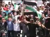 Syria فري برس  ادلب  جسر الشغور مظاهرة كنيسة نخلة  الخميس 7 6 2012 3 Idlib