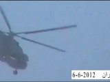 Syria فري برس حماة المحتلة صوران   تحليق طيران الهليكوبتر   6 6 2012 Hama Hama