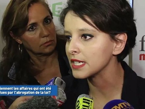 Najat Vallaud-Belkacem ministre Droits femmes nouvelle loi harcèlement sexuel
